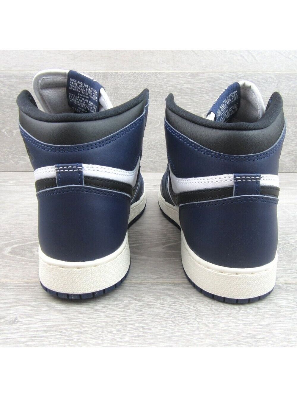 Air Jordan 1 Retro High OG "Midnight Navy" Sneakers GS Size 7Y NEW - Picture 8 of 14